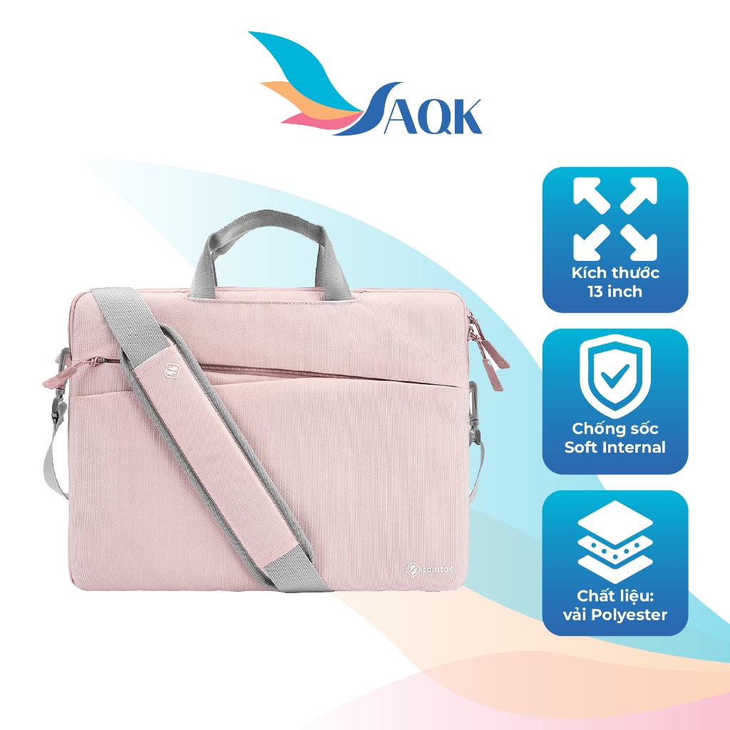 Túi xách chống sốc Tomtoc Versatile-A45 Laptop Shoulder Bag Macbook 13 inch A45-C01 - Hàng chính hãn