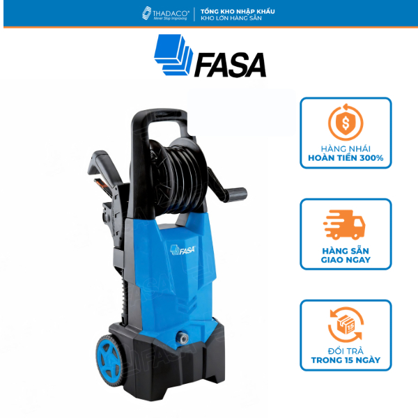 Máy Phun Áp Lực FASA POP EXTRA 135 - Thương Hiệu Italia, Áp Lực Phun 135Bar, CS 1900W, Hàng Chính Hã