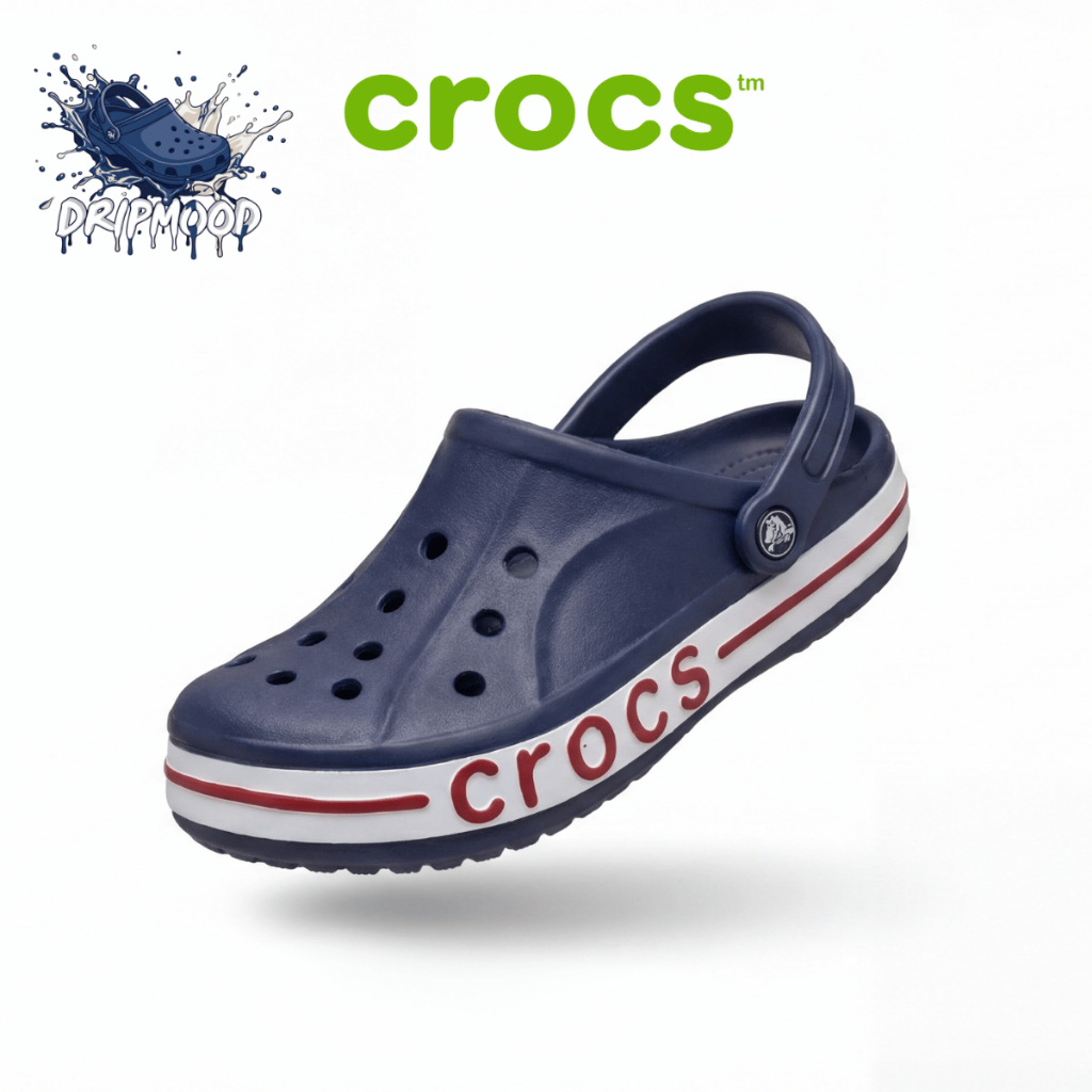GIÀY DÉP SỤC CROCS SƠN VIỀN UNISEX PHONG CÁCH BASIC ĐI ÊM NHẸ