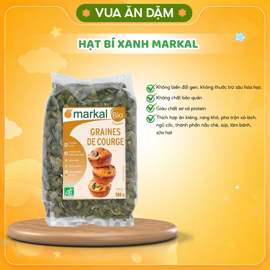 Hạt Bí Xanh MARKAL / Nuts Talk