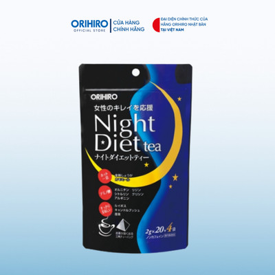 Trà giảm cân Night Diet Tea Orihiro 20 gói/túi và 24 gói/túi