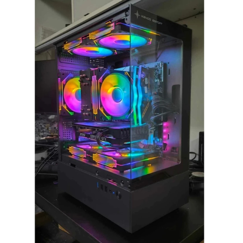 VỎ CASE MÁY TÍNH KENOO MK100 / MK120 – KÍNH CƯỜNG LỰC, HỖ TRỢ AIO 240MM, M-ATX