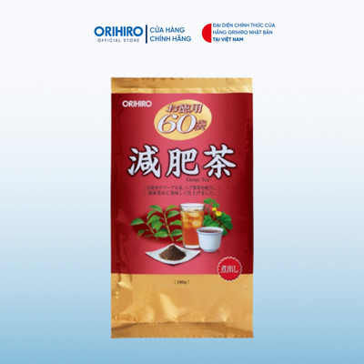Trà Genpi Orihiro hỗ trợ giảm mỡ thừa quy cách 60 gói/túi