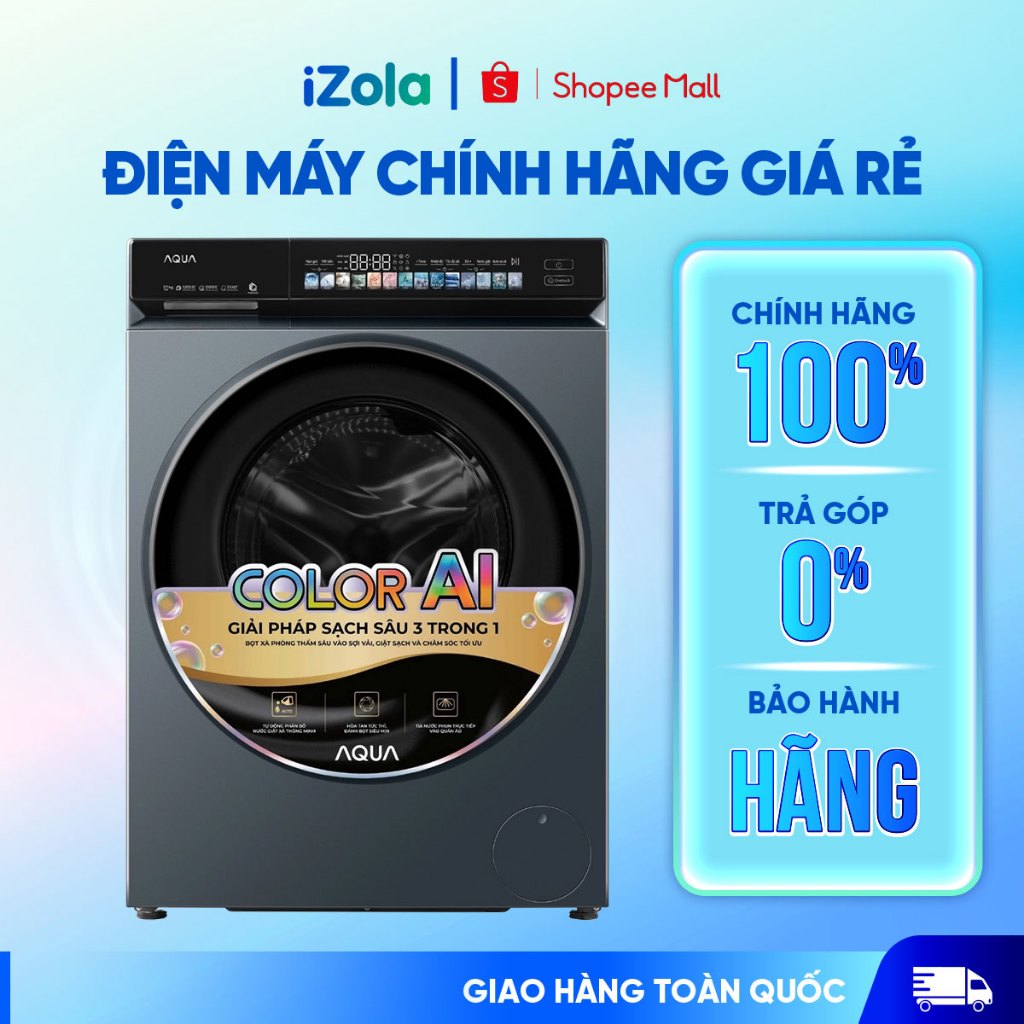 AW10-BD4377U1L(GN) - Máy giặt Aqua Inverter 10 kg AW10-BD4377U1L(GN) - Hàng chính hãng