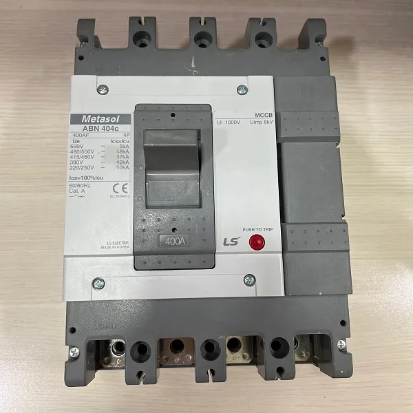 LS Át khối 4 pha MCCB Aptomat ABN404C 250A, 300A, 350A, 400A 42kA