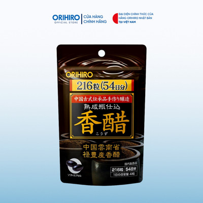 Viên uống giấm đen giảm cân Orihiro 216 viên