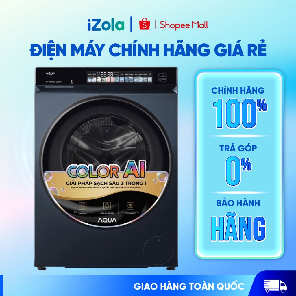 AW10-B4377U1L(GN) - Máy giặt Aqua Inverter 10 kg AW10-B4377U1L(GN) - Hàng chính hãng