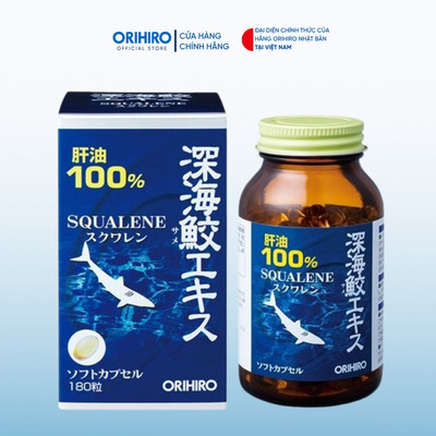 Viên uống dầu gan cá mập Orihiro 180 viên