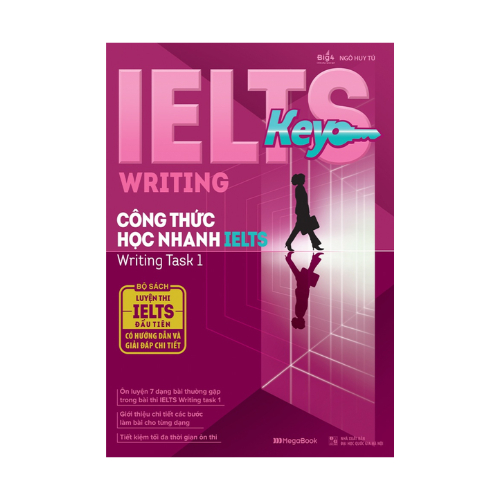 Sách - IELTS KEY WRITING Công thức học nhanh IELTS Writing Task 1 - Shuongthao