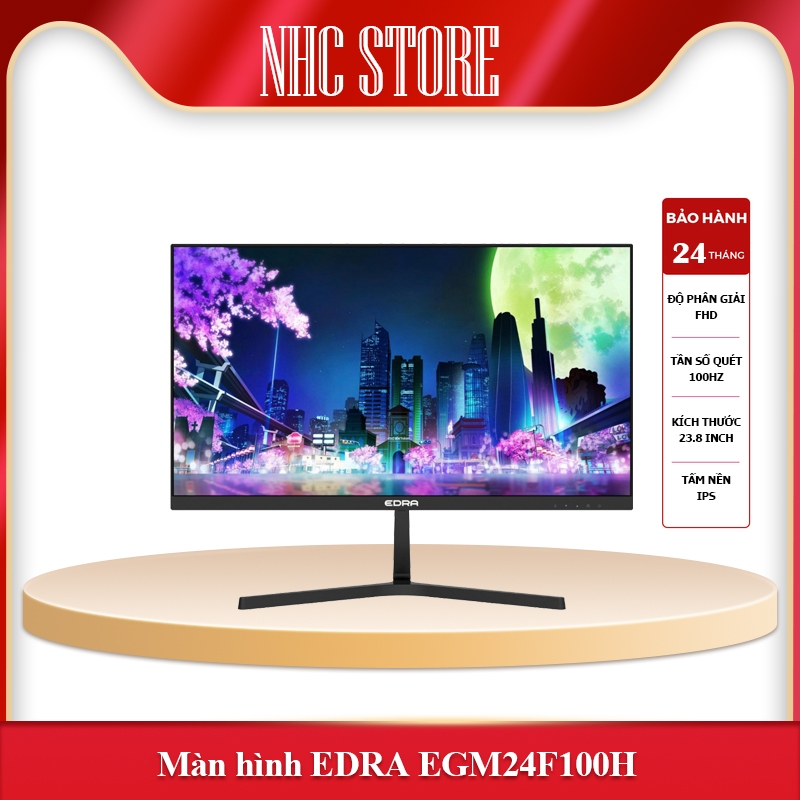 Màn hình EDRA EGM24F100H (23.8inch - IPS - FHD - 1ms - 100Hz)