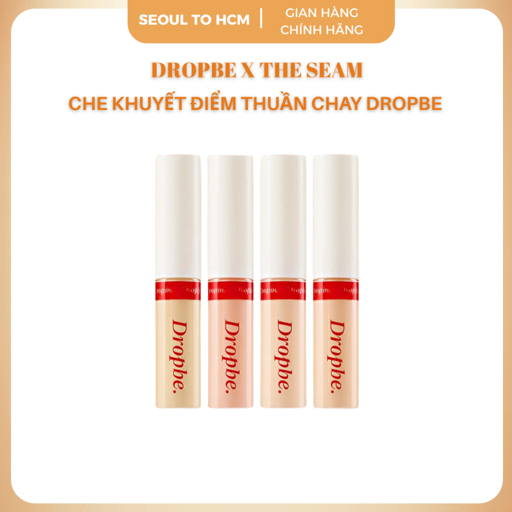 (DROP BE )Kem Che Khuyết Điểm DROPBE Chính Hãng – Che Quầng Thâm, Mụn, Vết Thâm, Tệp Da, Lâu Trôi