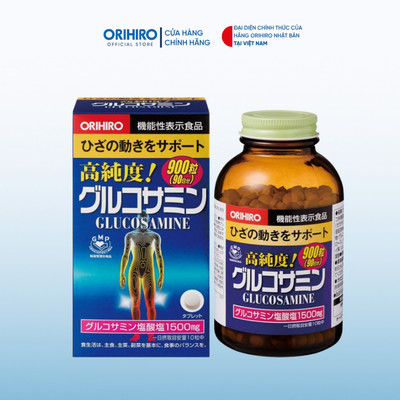 Viên uống bổ sung Glucosamine ORIHIRO Nhật Bản giảm đau xương khớp 900 viên - 950 viên