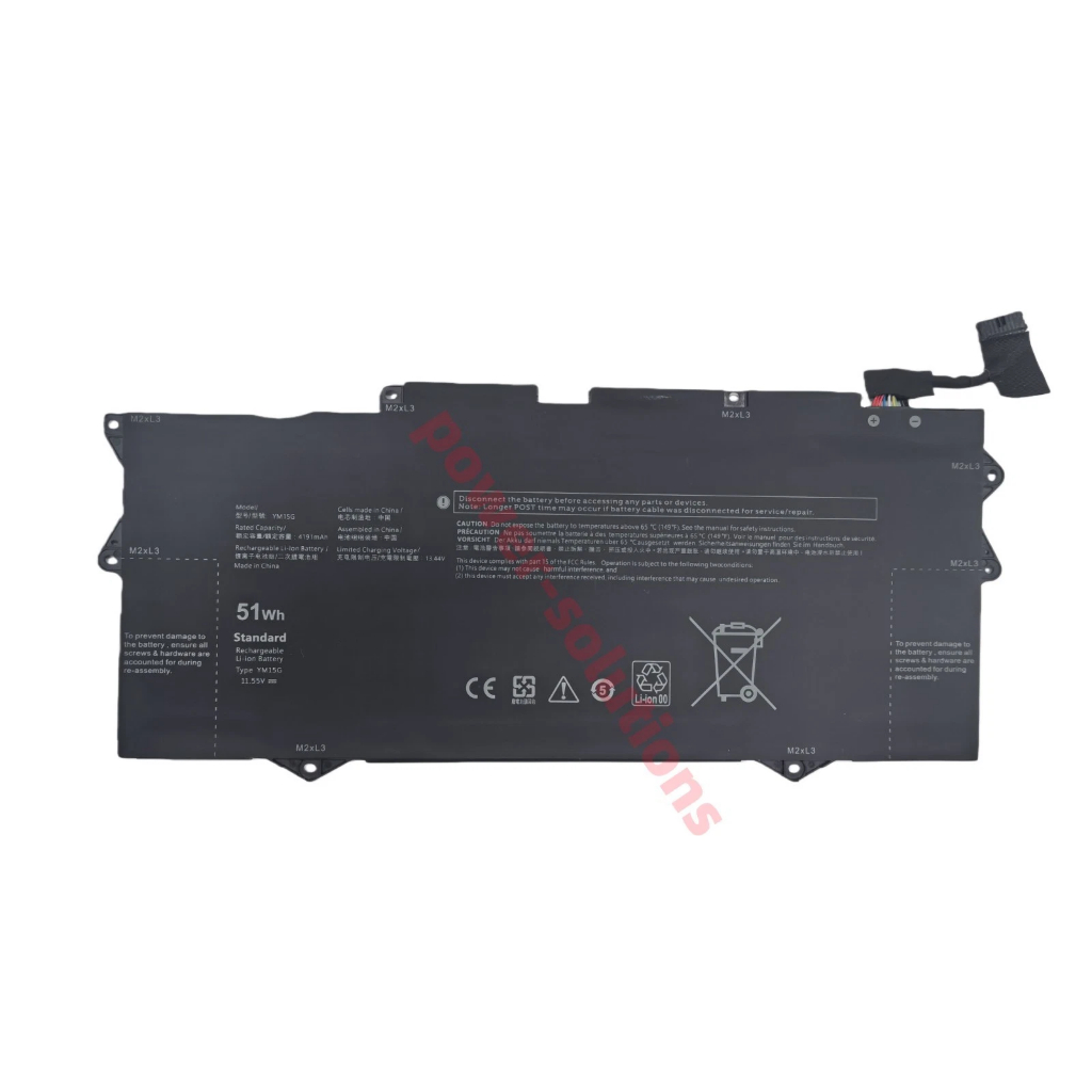 Pin Zin YM15G dành  laptop Dell XPS 9315 P153G P153G001 0G9FHC G9FHC 0W6D4H W6D4H
