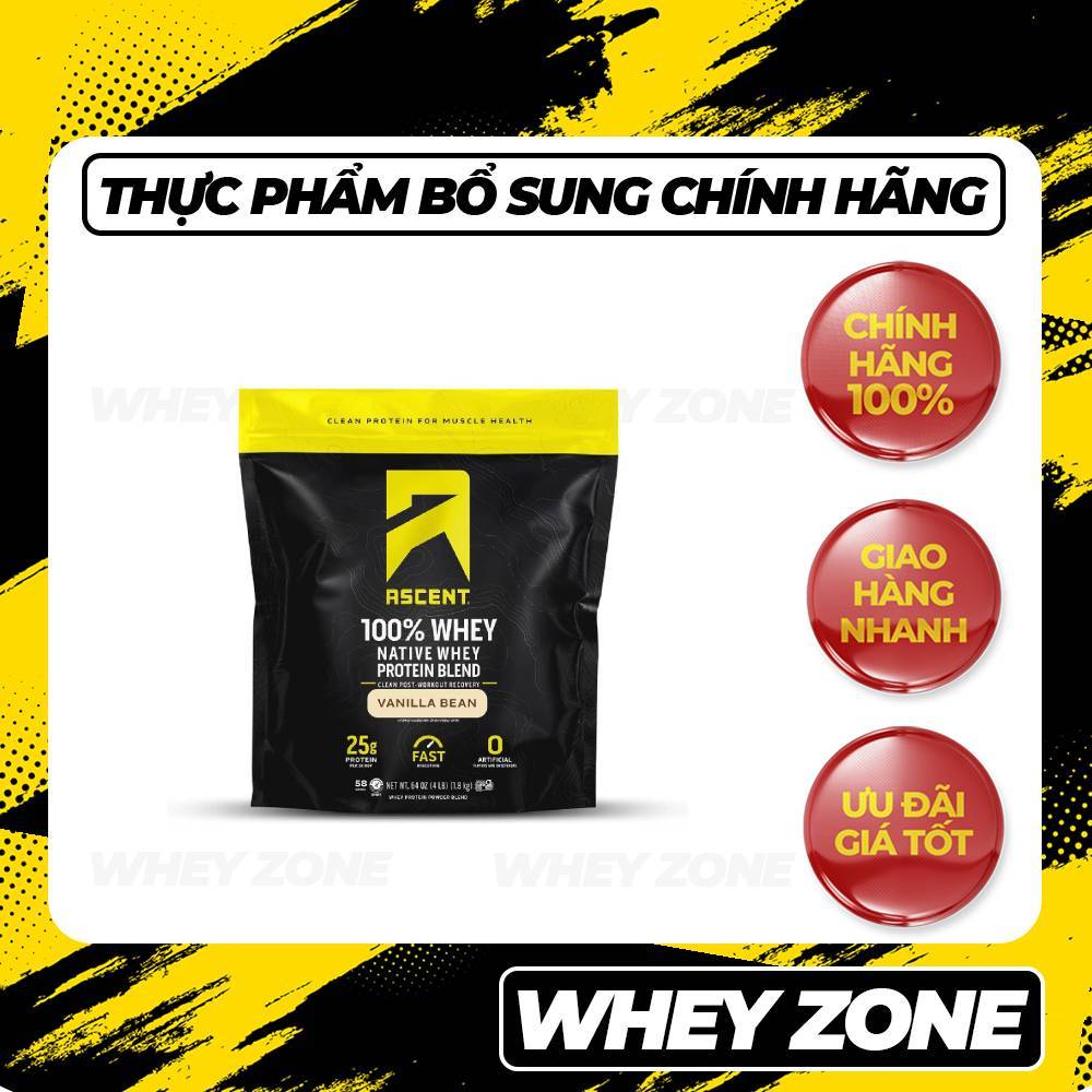 Whey Protein Ascent Native Blend Vanilla