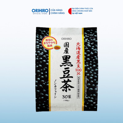 Trà đậu đen Orihiro hỗ trợ thanh lọc cơ thể làm đẹp da 30 gói/túi