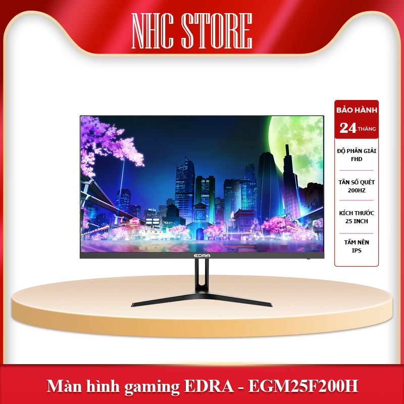 Màn hình gaming EDRA - EGM25F200H (25inch - IPS - FHD - 1ms - 200Hz)