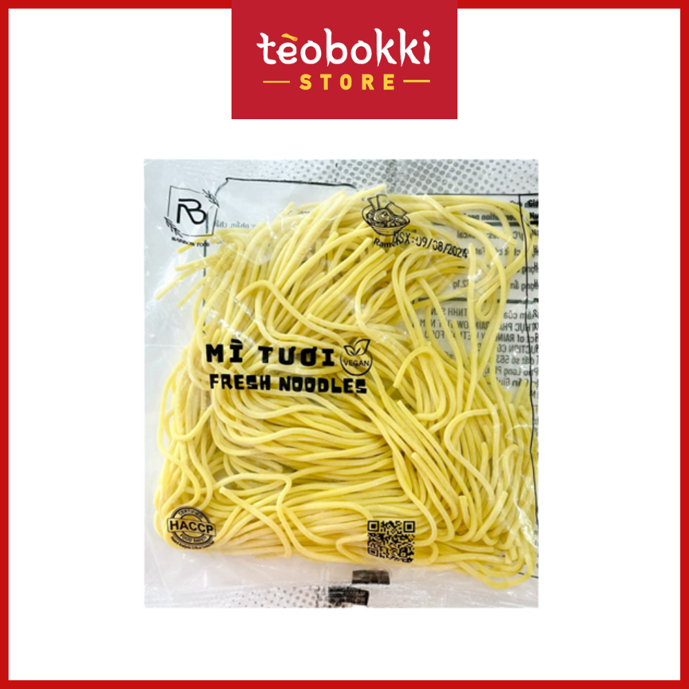 [SHIP HCM] Mì ramen tươi gói 80g