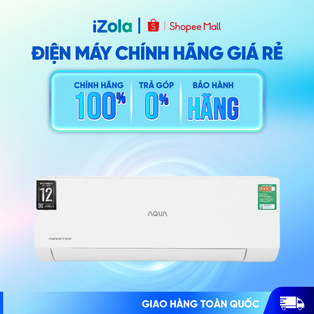 Máy lạnh Aqua Inverter 1HP AQA-RV10QA3 - Hàng chính hãng