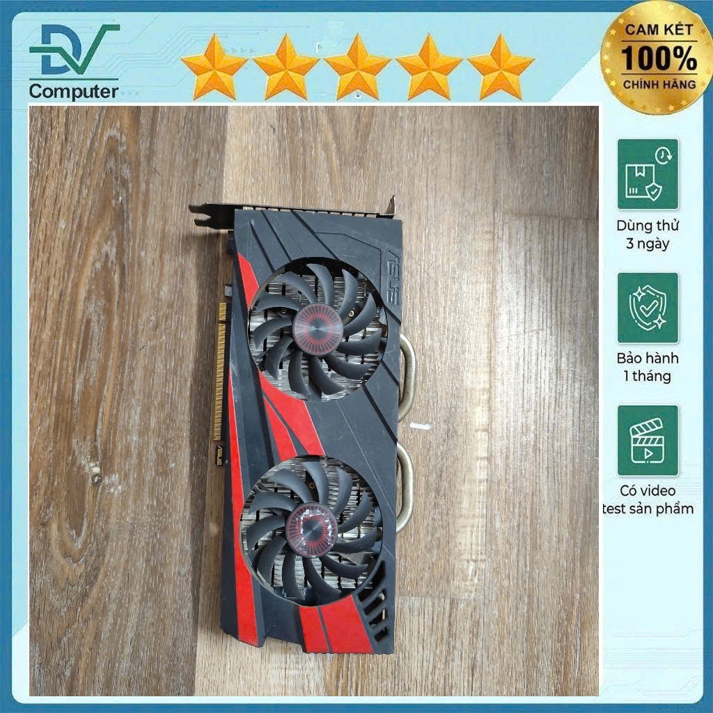 Card đồ họa GTX 950, 960 2G  ASUS ĐẸP + BẢO HÀNH  1 THÁNG