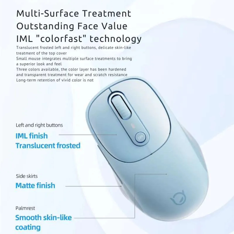 Chuột LENOVO XIAOXIN M1 Nút silent Công thái học Wireless Bluetooth Pin AA Pin sạc hàng chính hãng | BigBuy360 - bigbuy360.vn