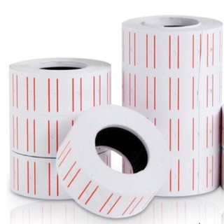 01 cuộn tem giá 1.5cm dùng cho máy bấm giá – Nhãn dán giá tiền, giấy in thấm mực nhanh