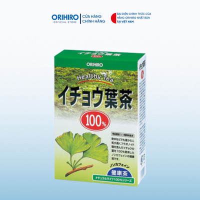 [ RẺ VÔ ĐỊCH ] Trà lá bạch quả Orihiro hỗ trợ cải thiện trí nhớ 26 gói/hộp