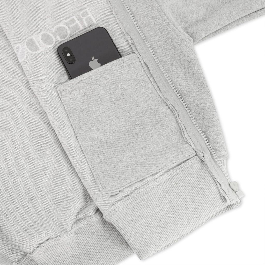 Áo khoác Hoodie zip có nón vải nỉ chân cua dây nón đan Regods - Hoodie zip Ribbon đan dây nón | BigBuy360 - bigbuy360.vn