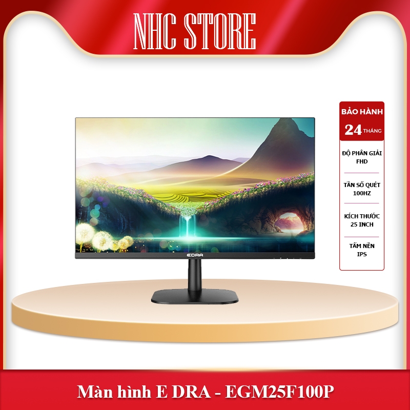 Màn hình E DRA - EGM25F100P (25inch - IPS - FHD - 1ms - 100Hz)