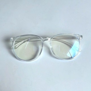 Kính mắt trong tròn to, kính trong tròn, kính thời trang nam nữ