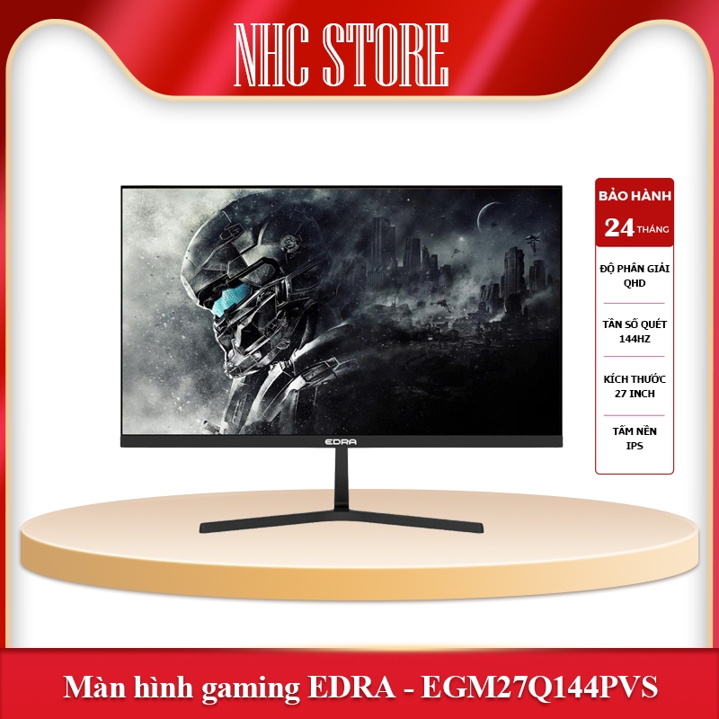 Màn hình Gaming EDRA EGM27Q144PVS (27inch - IPS - QHD - 1ms - 144Hz)