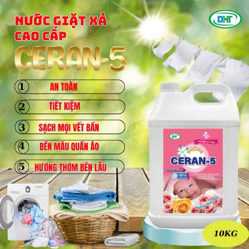 Nước giặt 10kg hương thảo mộc