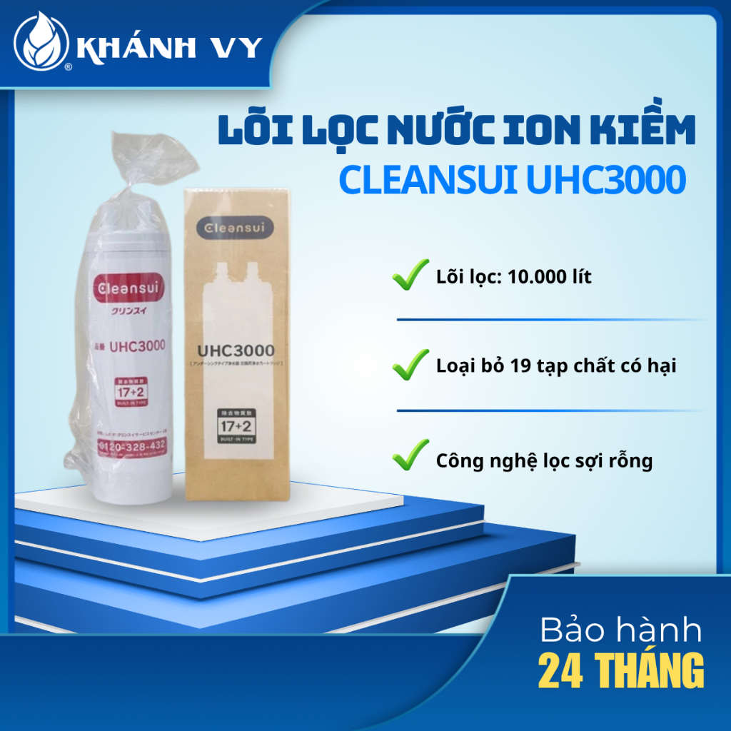 Lõi Lọc Cleansui UHC3000 dành cho máy Mitsubishi Cleansui Alkaline AL800