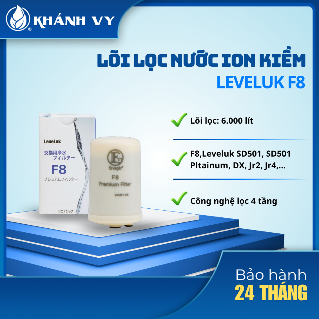 Lõi lọc Leveluk F8 - Premium Filter Filter (Dành cho Kangen Leveluk K8)