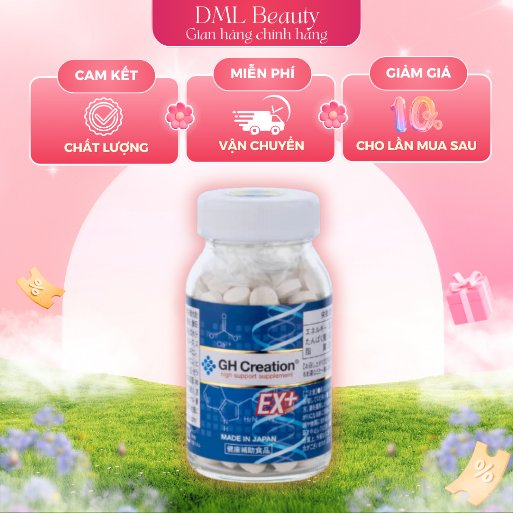 Viên Uống GH Creation EX+ Nhật Bản 270 viên