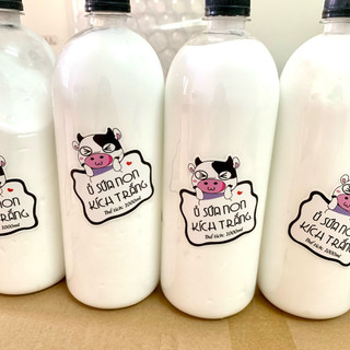 Ủ sữa non kích trắng đậm đặc thơm dùng toàn thân chai 1000ml