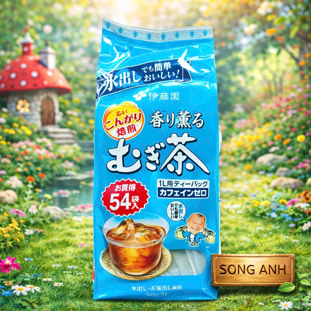 Trà Lúa Mạch Itoen Mugi 54 Gói Nhật Bản