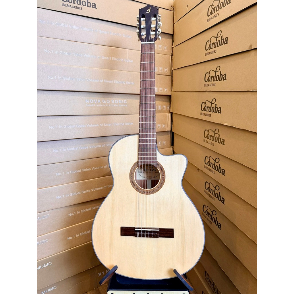 Guita Ba Đờn C120J - Guitar Classic dáng khuyết gỗ hồng đào chất lượng cao - Bán chạy tầm 1tr7