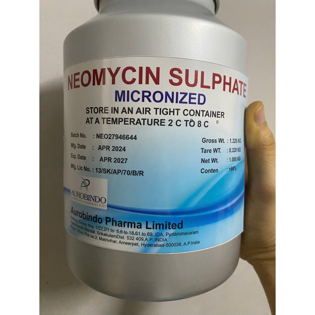 1 KG NEOMYCIN 98% ẤN ĐỘ