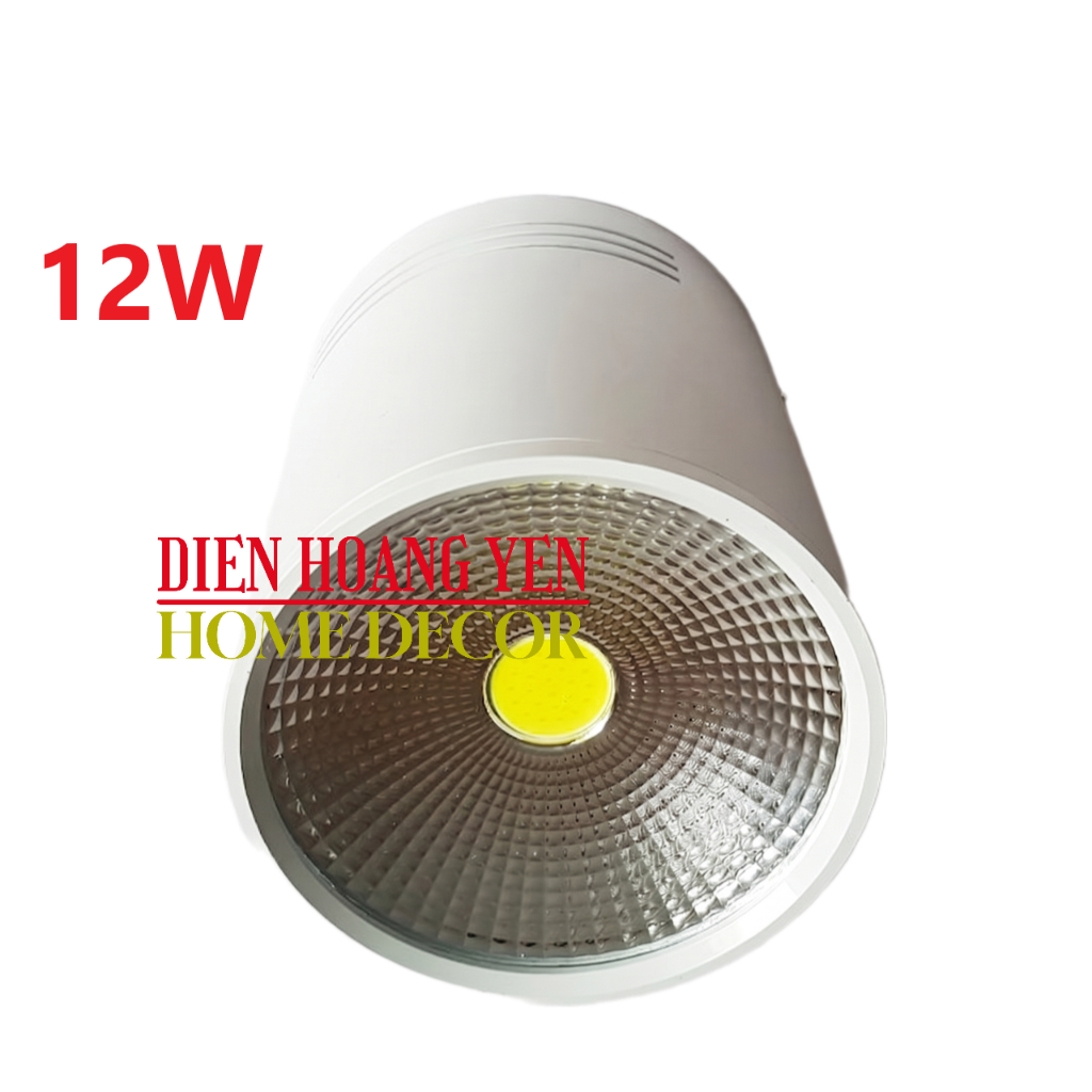 đèn led lon nổi 12w COB