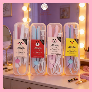 Máy Duỗi Tóc Mini Make Time Duỗi Tóc Và Uốn Cúp 2IN1 Tiện Lợi