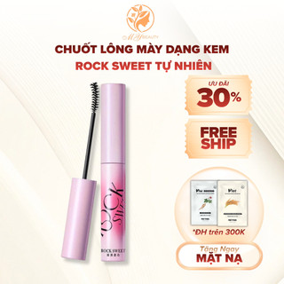 Chuốt Lông Mày Dạng Kem  Rock Sweet Tự Nhiên Chống Thấm Nước Giữ Nếp Định Hình Chân Mày Bền Màu