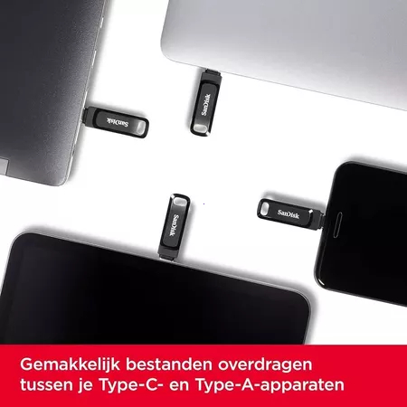 Sandisk USB 3.2 OTG Ultra Dual Drive Go Type c-SDDDC3 64G-128G-256G-512GB-1TB ch í nh ã ng 400Mb/s | BigBuy360 - bigbuy360.vn