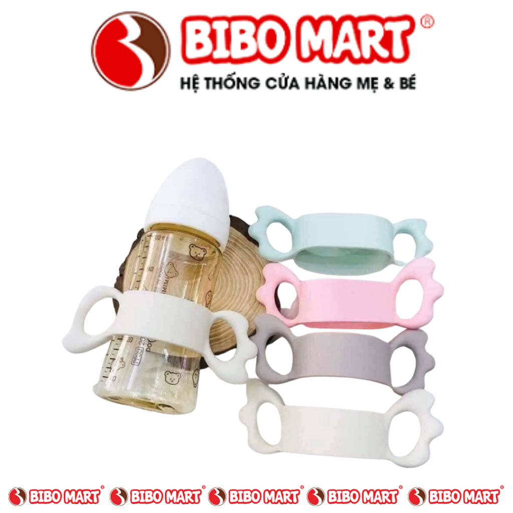 Tay cầm bình sữa Cánh Tiên cổ rộng Pegion,Moyuum,Hegen,aven chất liệu silicon tiện dụng