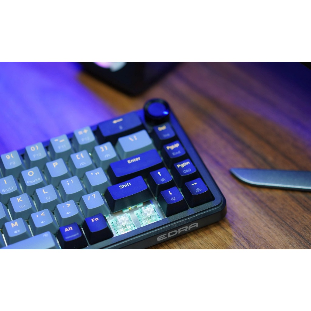 Bàn phím cơ 68% E-DRA EK368RT Rapid Triger, kết nối 3 thiết bị cùng lúc. Bảo hành chính hãng 2 năm. | BigBuy360 - bigbuy360.vn