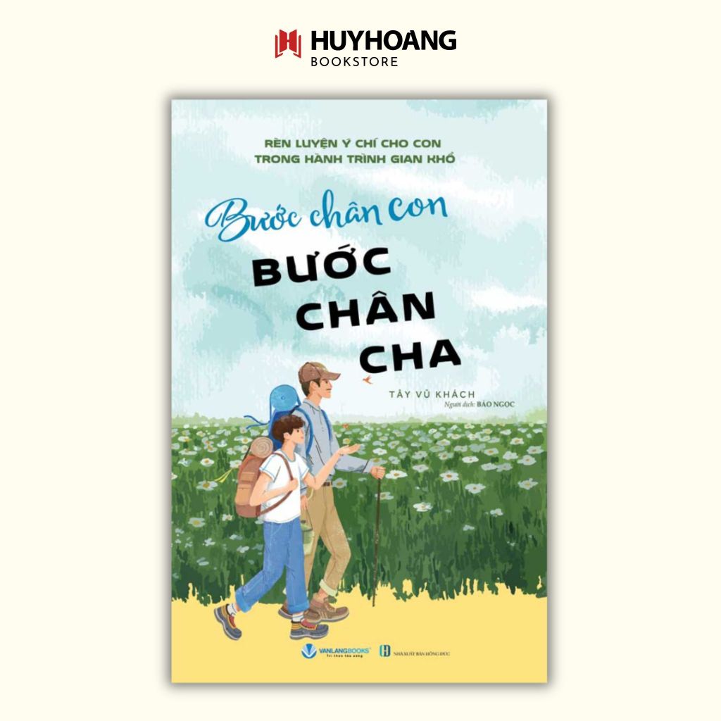 Sách Bước chân con bước chân cha 118k (Văn Lang) LK
