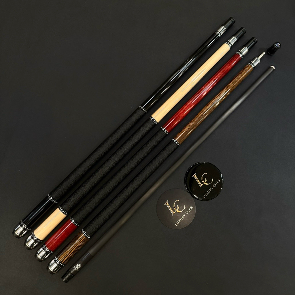 Cơ/Gậy Bida Lỗ/Pool Leadsuper Wood Gen 2 ngọn carbon Black Power (Chưa Kèm Phụ Kiện)