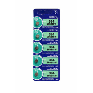 Pin Đồng Hồ Đeo Tay SR621SW(364) (Vỉ 5 Viên) Date 2030