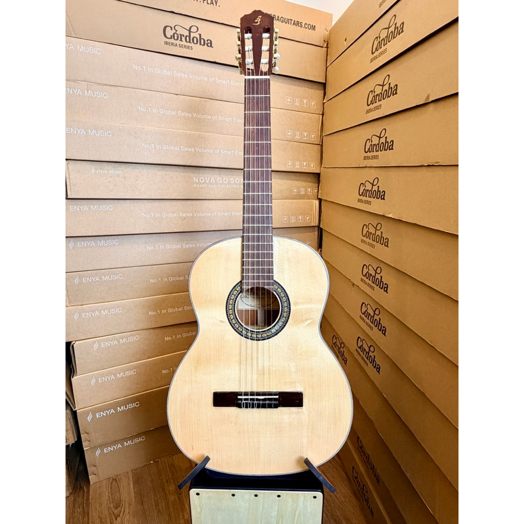Guitar Ba Đờn C170 - Guitar Ba Đờn Classic dáng đầy gỗ hồng đào cao cấp - Âm hay phím mượt - Giá tầm