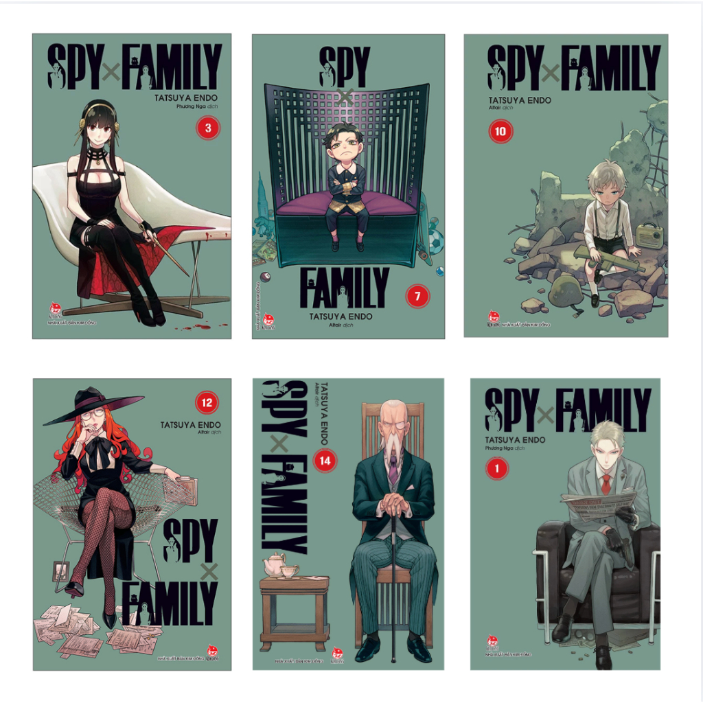 Truyện tranh - Spy x Family - NXB Kim Đồng