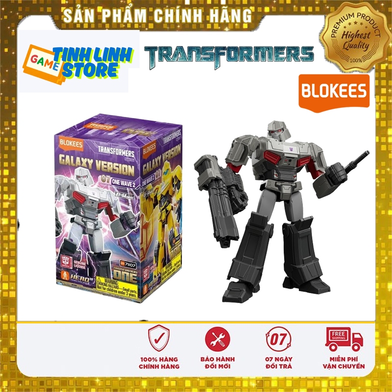 Mô Hình Blind BOX Blokees Transformers ONE Wave 2 - Soundwave GV07-ET33 - Hàng Chính Hãng